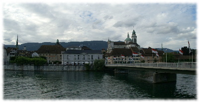 Solothurn at the river Aare